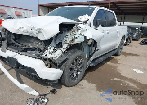 2022 Chevrolet Silverado 1500 2Wd Short Bed Rst из США, поврежденный, VIN 2GCPADED8N1518481